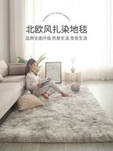 北欧ins客厅地毯卧室满铺可爱床边少女房间网红茶几床下毛绒地垫